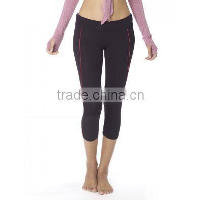 Manufacturer wholesale top quality women's nicest yoga capri with skirts