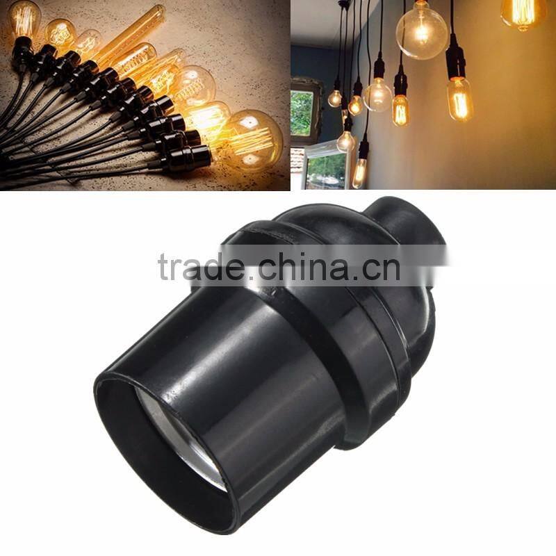 Plastic Vintage Pendant Edison Screw Cap Socket 4A 250W Light Bulb Lamp Holder