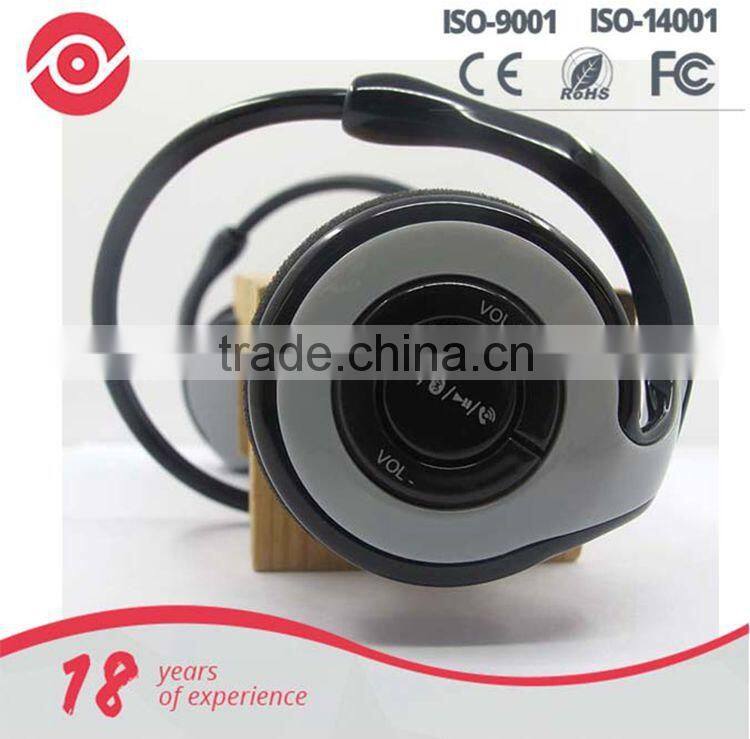 Yes Hope Bluetooth headphones wireless stereo back hang headset with microphone and volume control