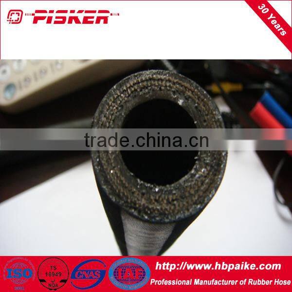SAE 100 R2 AT/ EN 853 2SN Two Steel Wire Braided Excavator Hydraulic Hose