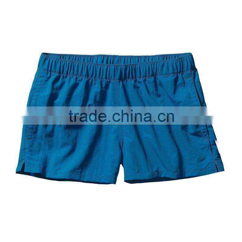 Wholesale 2016 Factory Custom Nylon Shorts For Woman