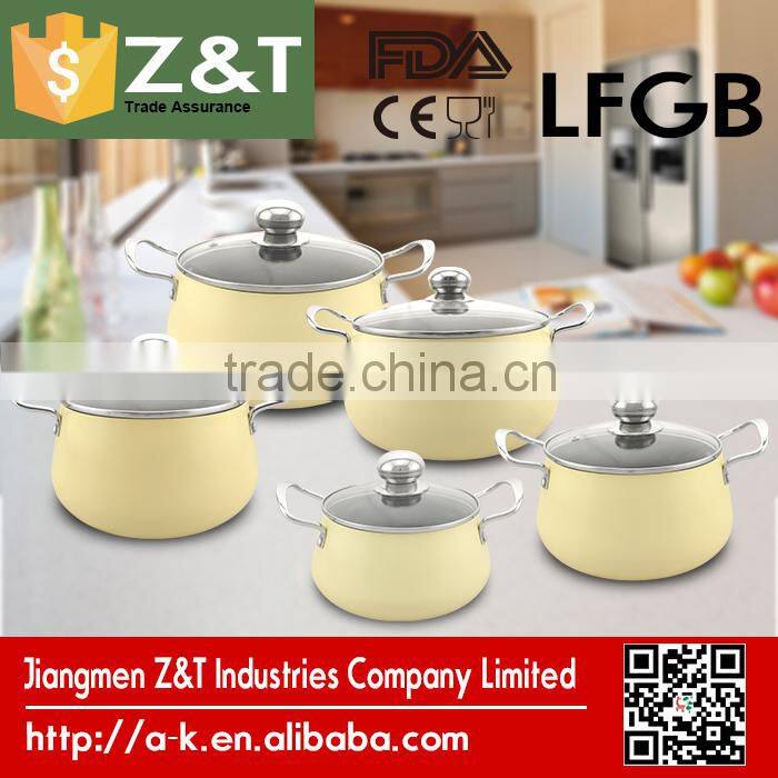 New product belly sanding aluminum pots and pans camp