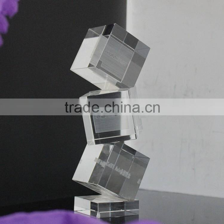 2016 wholesale crystal laser 3d china pictures trophies