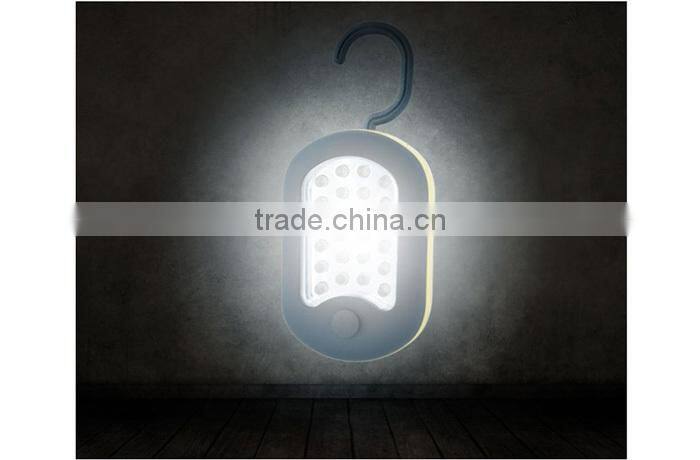 H0T228 24 LED MAGNETIC WORK LIGHT WORKLIGHT TORCH FLASHLIGHT TENT LAMP WITH HOOK