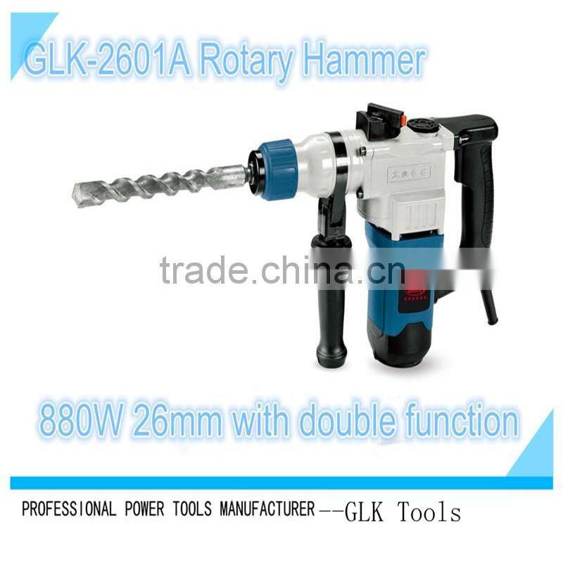 power tools rotary hammer in electric hammers/drill hammer with aluminum housing
