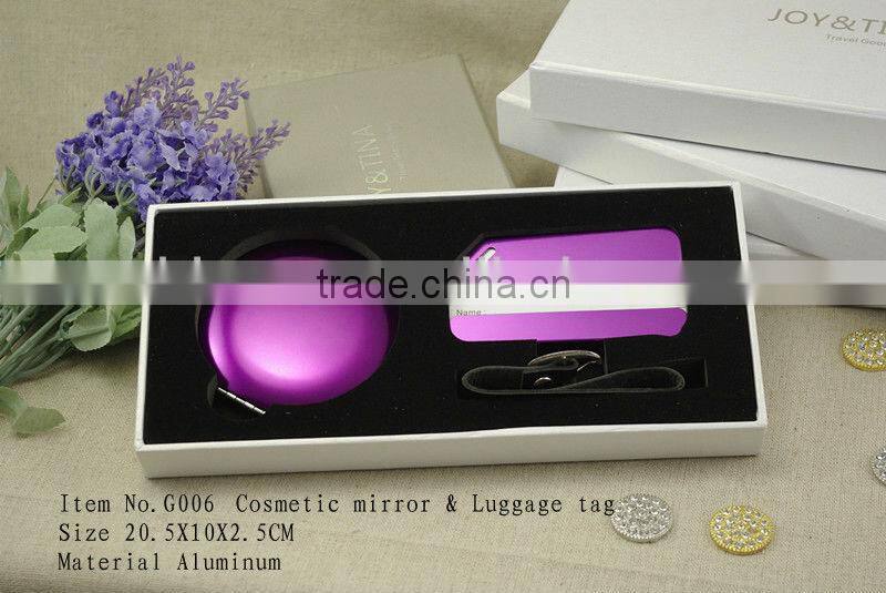 Travel set luggage tag set