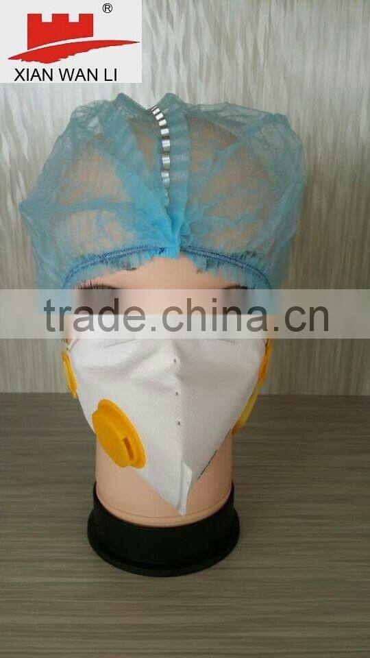 Top Quality FDA CE approval Disposable Round Bouffant Hairnet Caps