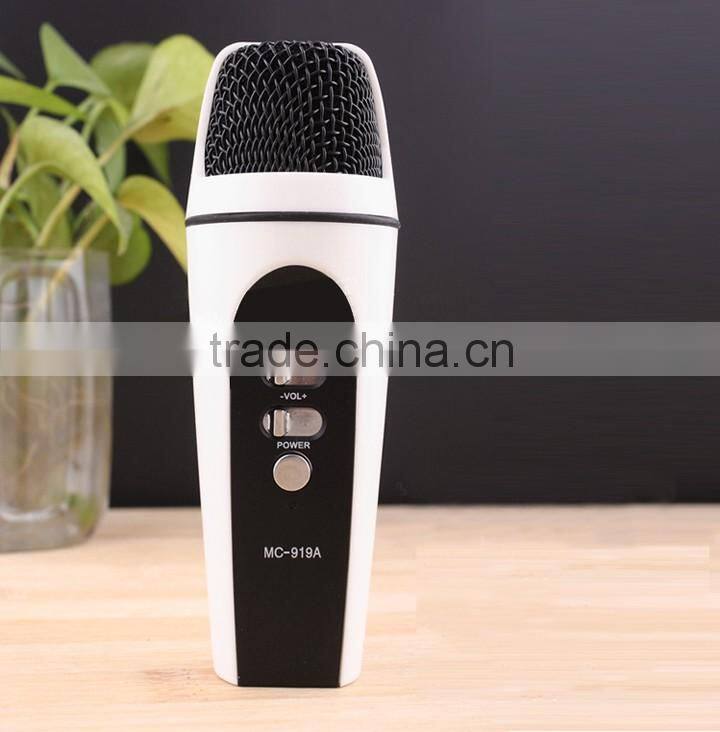 MC-919 karaoke mini microphone handheld recording mobile phone ktv