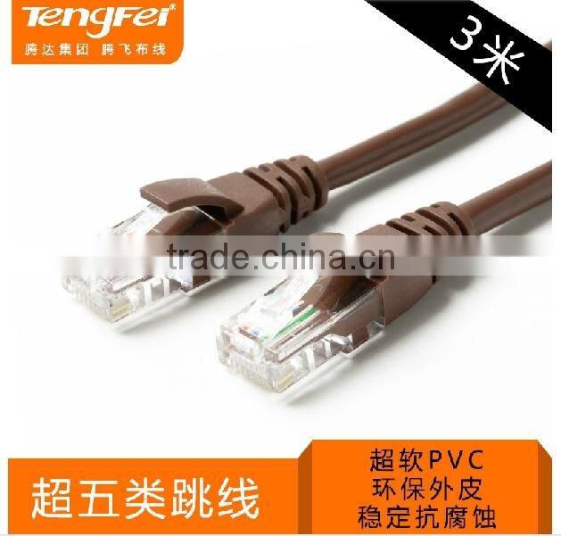 Good quality with best price OEM lan cable Cat 5e UTP patch cord,Cu,CCA,CCS