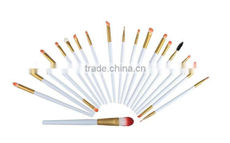 Black 20pcs Eyeshadow Makeup Brush Set