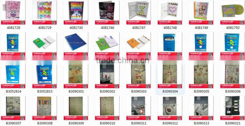 High quality embossed logo customized PU notebook business notebook