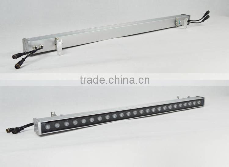 24x1W LED RGB wall washing led light LED wall wash down light IP65