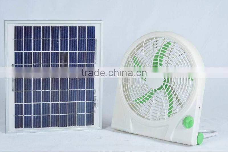 popular 24V 12V DC/rechargeable table fan/solar dc fan /ACDC