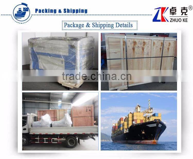 100W 3D Laser Tube ZK-6040 Laser Engraving Cutting Machine With Up And Down Platform With Leetro Control System