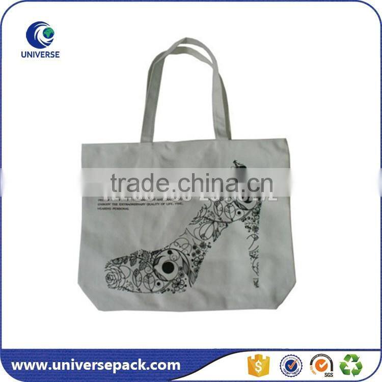 Printed Fashion cotton canvas shopping tote bags