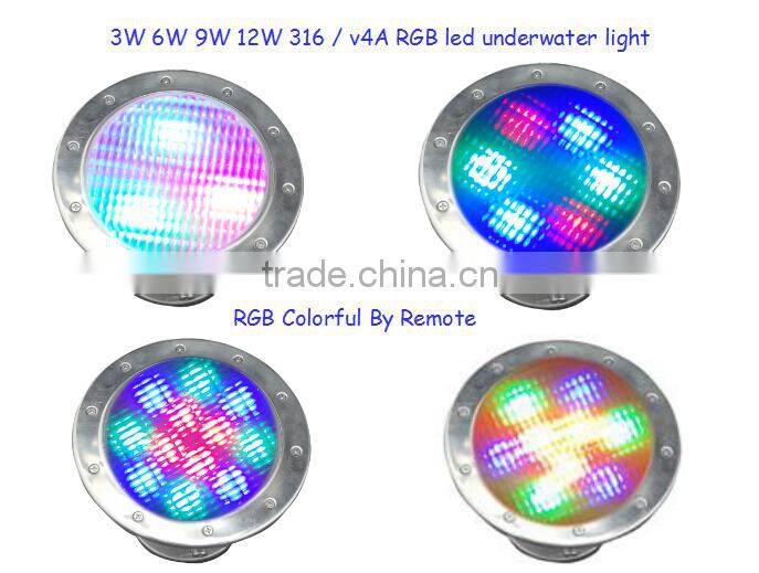 IP68 PAR30 / 38 LED Underwater Light For Outdoor Lighting