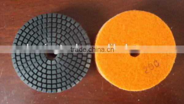 Newest best selling diamond fiber polishing pads
