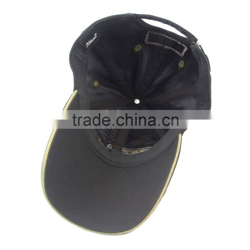 Custom fashion 3D Enbrossed Prismatic net baseball cap