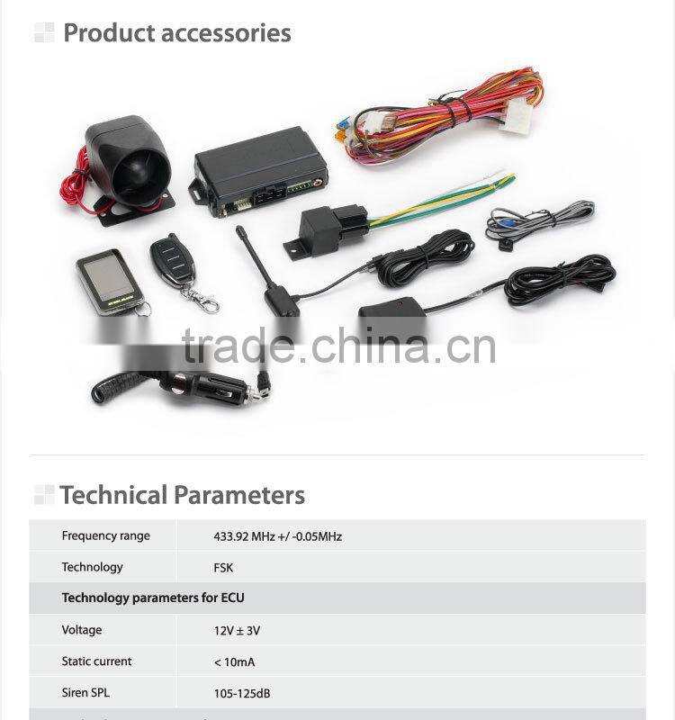 Steelmate T8210 remote engine start touch screen transmitter car alarm,car alarm system,anti-hijacking car alarm system
