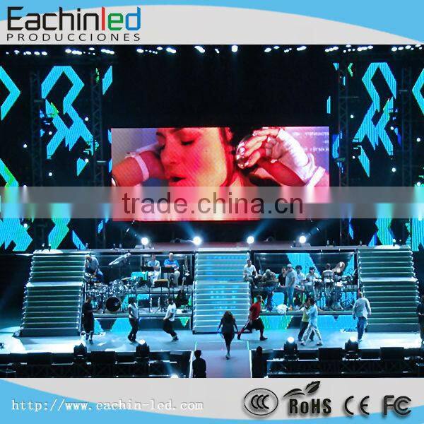 High resolution high contrast indoor P5 led screen, P5 led video wall, led panel P5