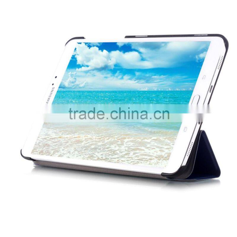 High quality Tri-fold pu leather case for Samsung Galaxy TAB S2 8.0 T715 tablet covers
