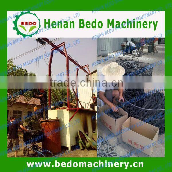 CE certificate wood log charcoal making machine/wood carbonization stove hot product on sale
