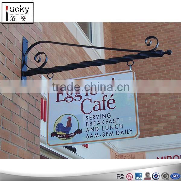 Transparent Acrylic Led Compass Signboard Sign Display