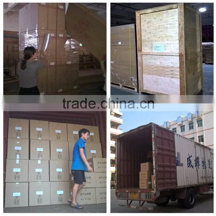 H13 Hepa Filter/Mini-Pleat Panel Air Filter for air filtration equipment