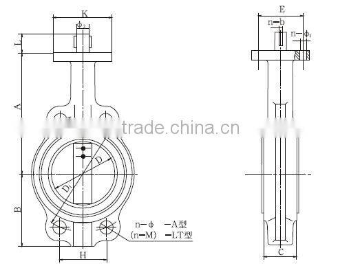 1 inch butterfly valve,price butterfly valve