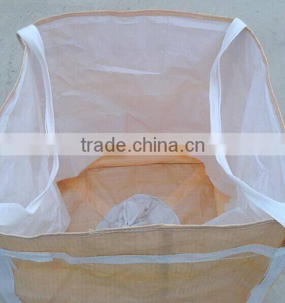 recycled 1 ton jumbo bag/ fibc, polypropylene jumbo bag scrap