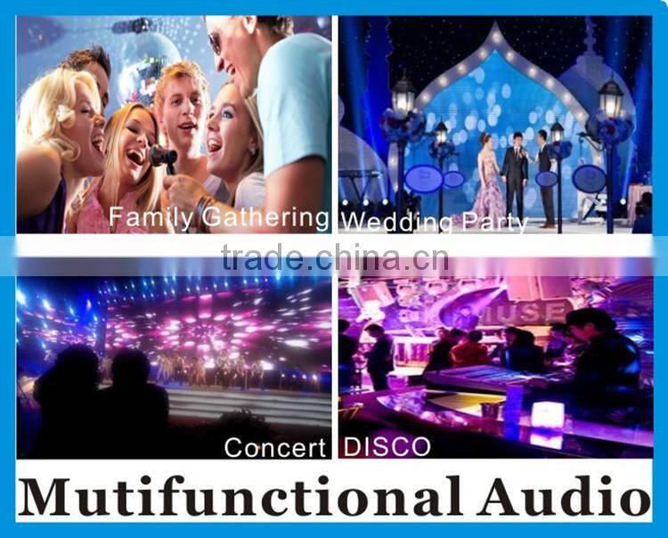 dj music system portable processor amplifer