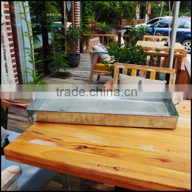 cheap rectangle iron pallet for flower