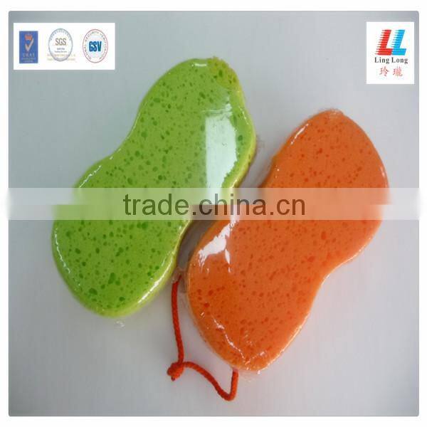 eight shape good quality car washing sponge