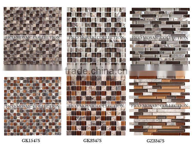 Fico GK1547S, self adhesive tiles mosaic