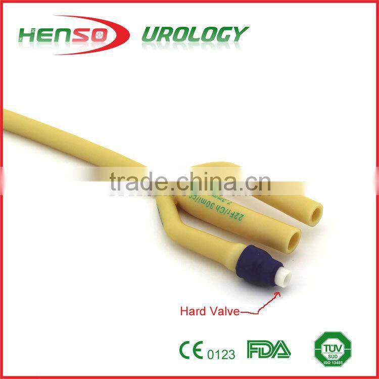 Three way (3 way) Standard Latex Foley Catheter