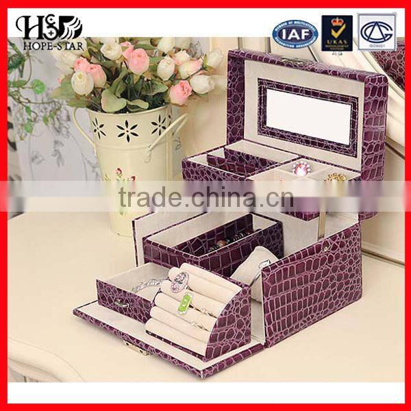 Customized box design wine box leather