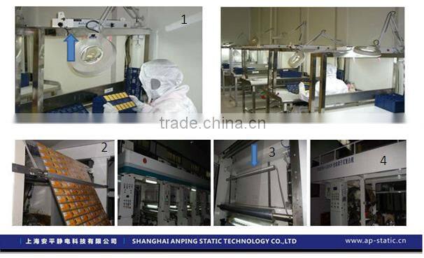 AP-AZ3201Cross Flow ion fan,desktop industrial ionizing air blower for Electronic production line