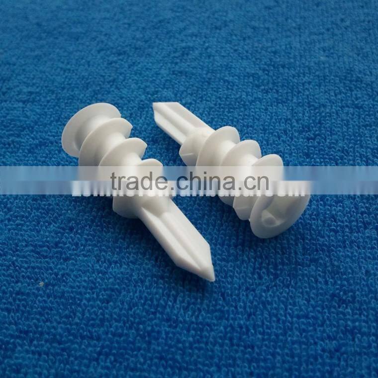 High quality 42MM drywall building screw plastic anchor plastic plug expanding screws