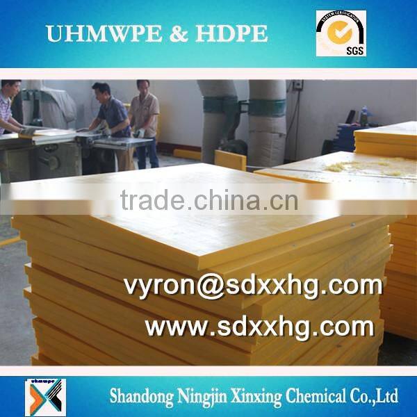 polypropylene hdpe construction plastic board