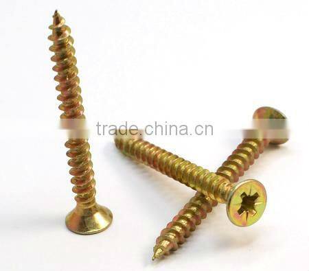 pozi double countersunk head chipboard deck wood screw from tianjin supplier