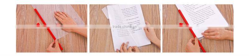 A4&Letter Size Transparent Clear Easy Slide File Cover/sliding bar report cover