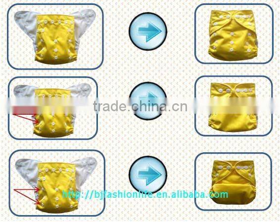 2016 popular bamboo velour diaper with different colors