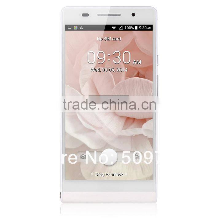 in stock! huawei p6 OEM version MKT6589 4.7 inch HD 1G RAM 4G ROM WCMDA