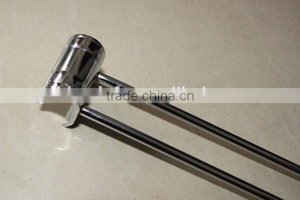 Oval bar double wires metal wire prong