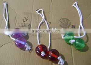 wholesale novelty gift toy click clack balls with handle