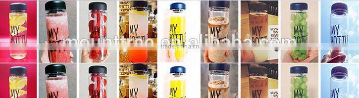 New Design Hot Selling BPA Free Fruit Infuser My Bottle 500ml Sports Plastic Water Bottle