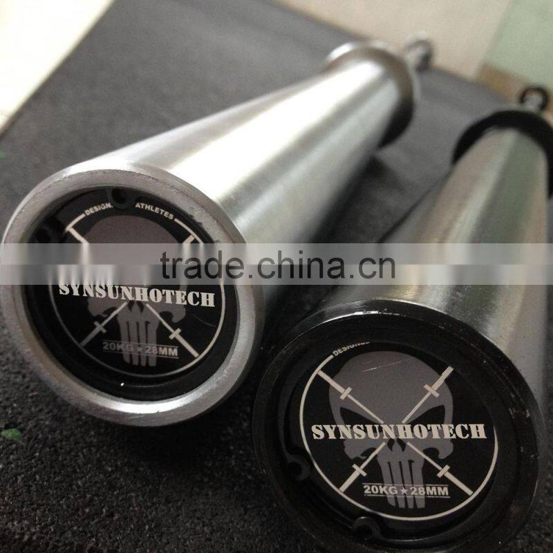 Crossfit Professional 8 Bearings Weightlifting Barbell /competition weight lifting bars /1500LB loading capacity for men OB-86"