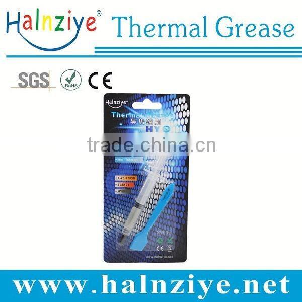 HY880 best high temperature/pressure nano thermal conductive tube industrial silicone paste with MSDS for cpu cooler