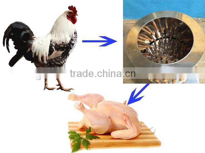 Rubber Finger Plucker Machine For Chicken and Poultry