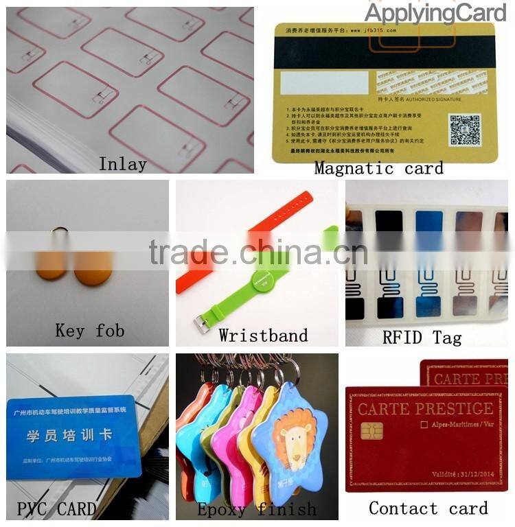 Loyalty card PVC Online shopping smart IC card track 1/2/3 magnetic card with Multiple applications